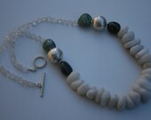 Boho Beach Babe... Natural Gemstone Necklace for Energetic Healing