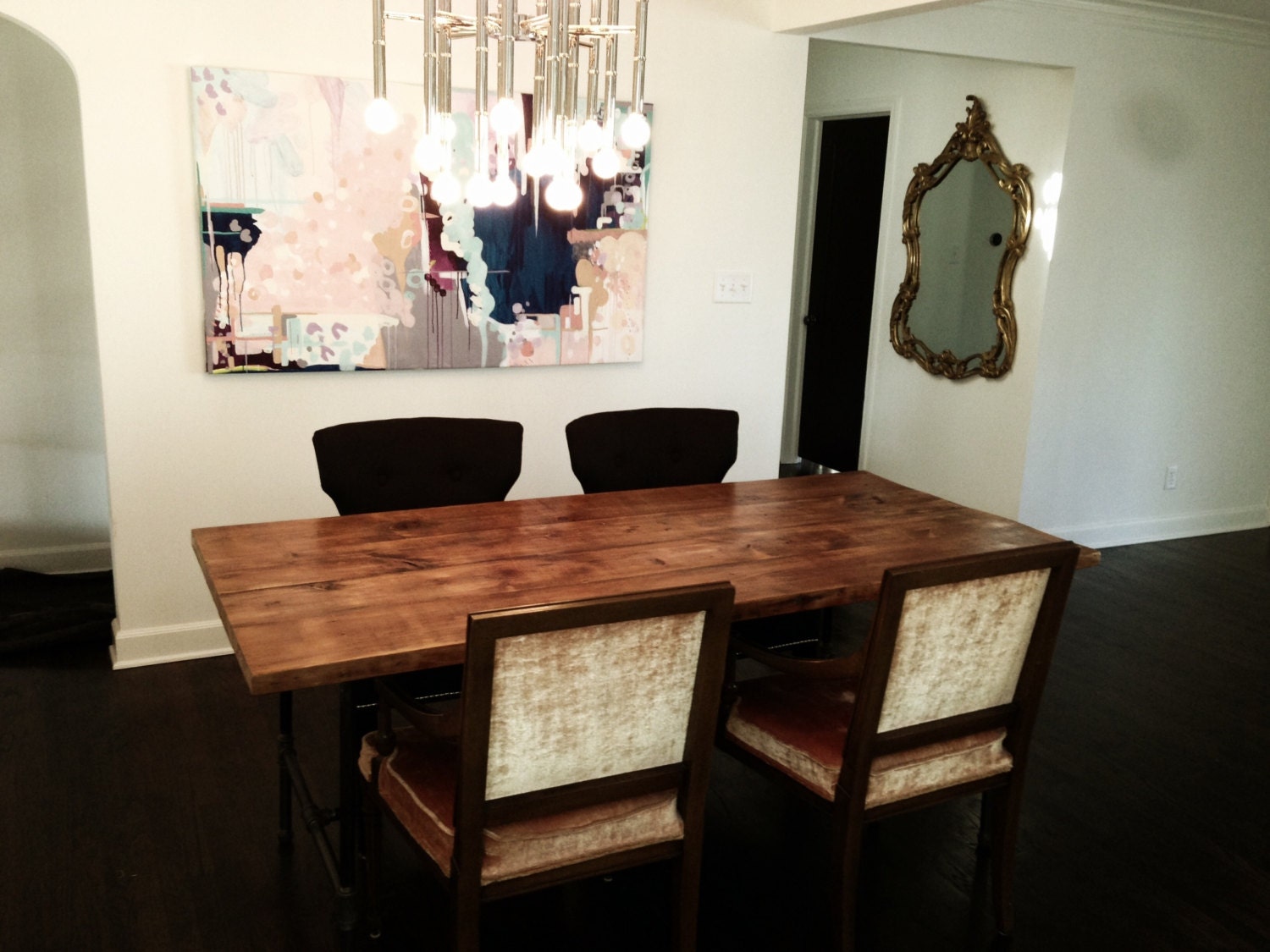 Reclaimed Industrial Table