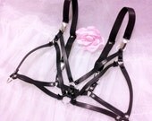 Open Babydoll Harness Bra
