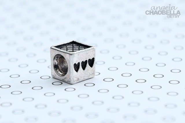 Authentic Love charm for european charm bracelets