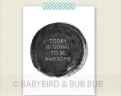TODAY - Wall Art Print - Home Art - Wall Print Poster
