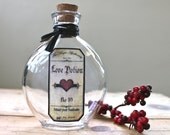 Love Potion No. 10  Steampunk Magic Apothecary Bottle