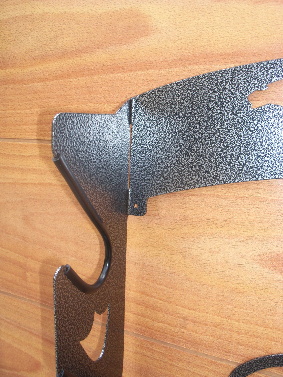 Four Gun Wall Mount Gun Rack