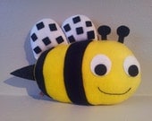 Easter Bumble Bee Eco Felt Softie Plushie Baby Gift