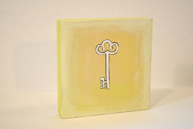 Art Block 4" x 4" - Key