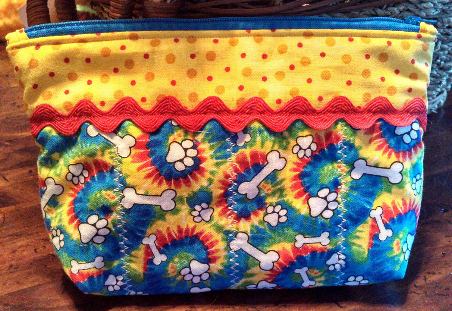 Tye-dyed Puppy Pouch