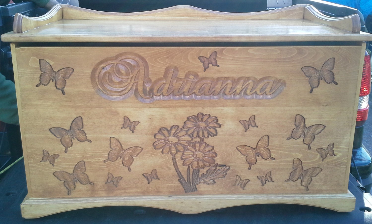 personalized toy trunk