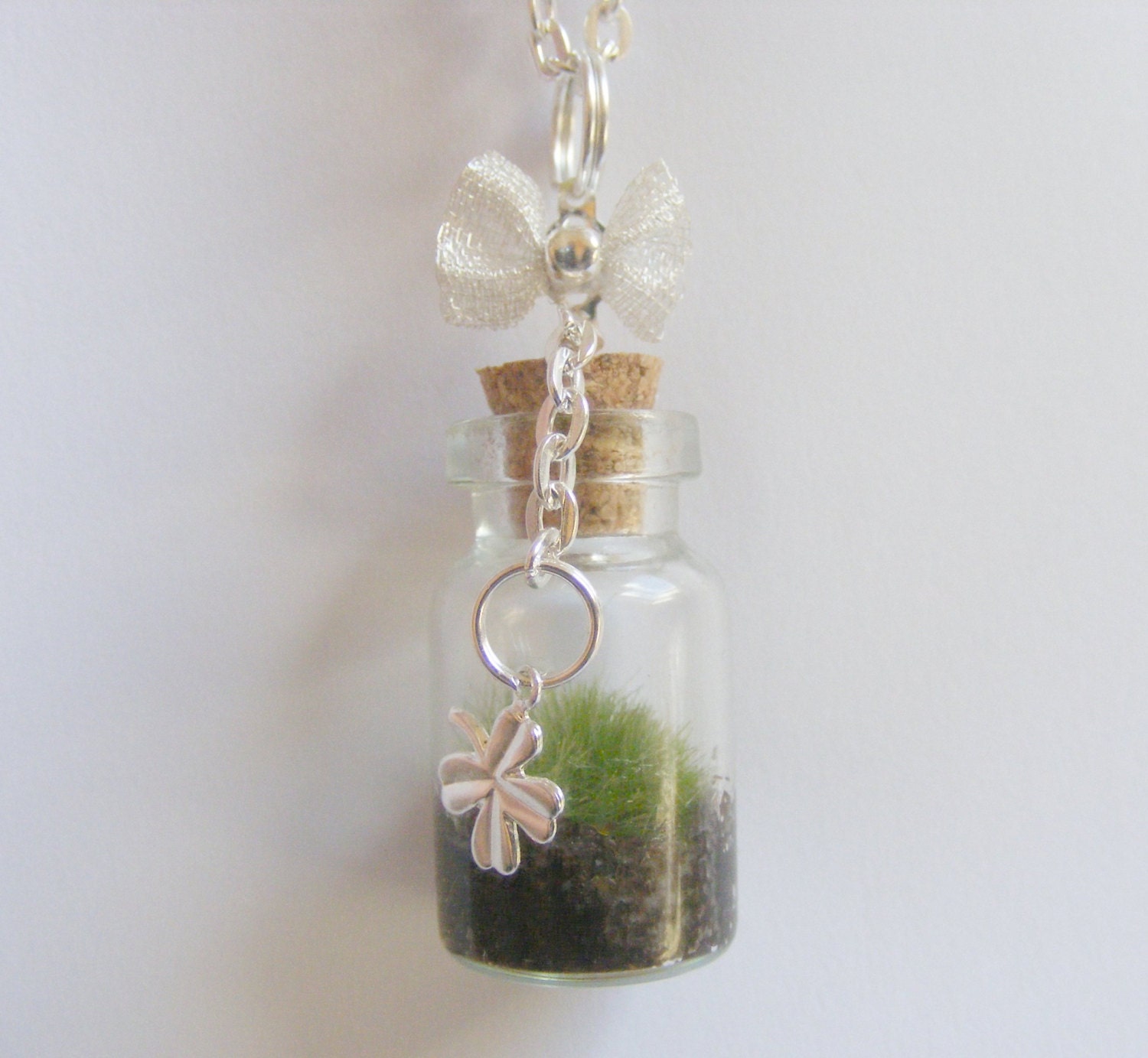 St. Patricks Day The Ould Sod  Miniature Food Necklace Pendant - Miniature Food Jewelry