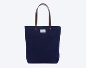 No. 9 - Slim Tote, Dark Blue