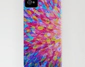 SPLASH, Revisited - Choose your Model iPhone 4 4S, or iPhone 5 Hard Case Beautiful Feminine Ocean Beach Waves Magenta Plum Turquoise Crimson