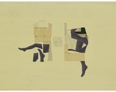Abstract collage, Abstract composition 64