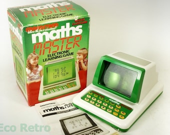 Maths Master - Rare Vintage 1980's Electronic Hand Held Game from Grandstand