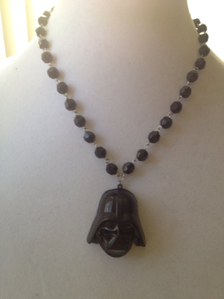 Darth Vader Star Wars beaded necklace
