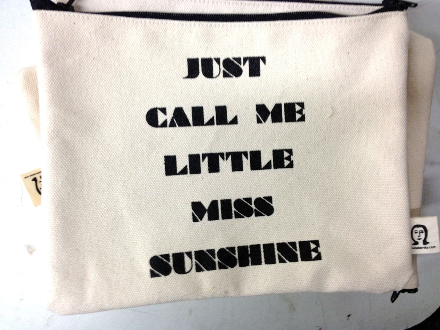 just call me little miss sunshine pouch