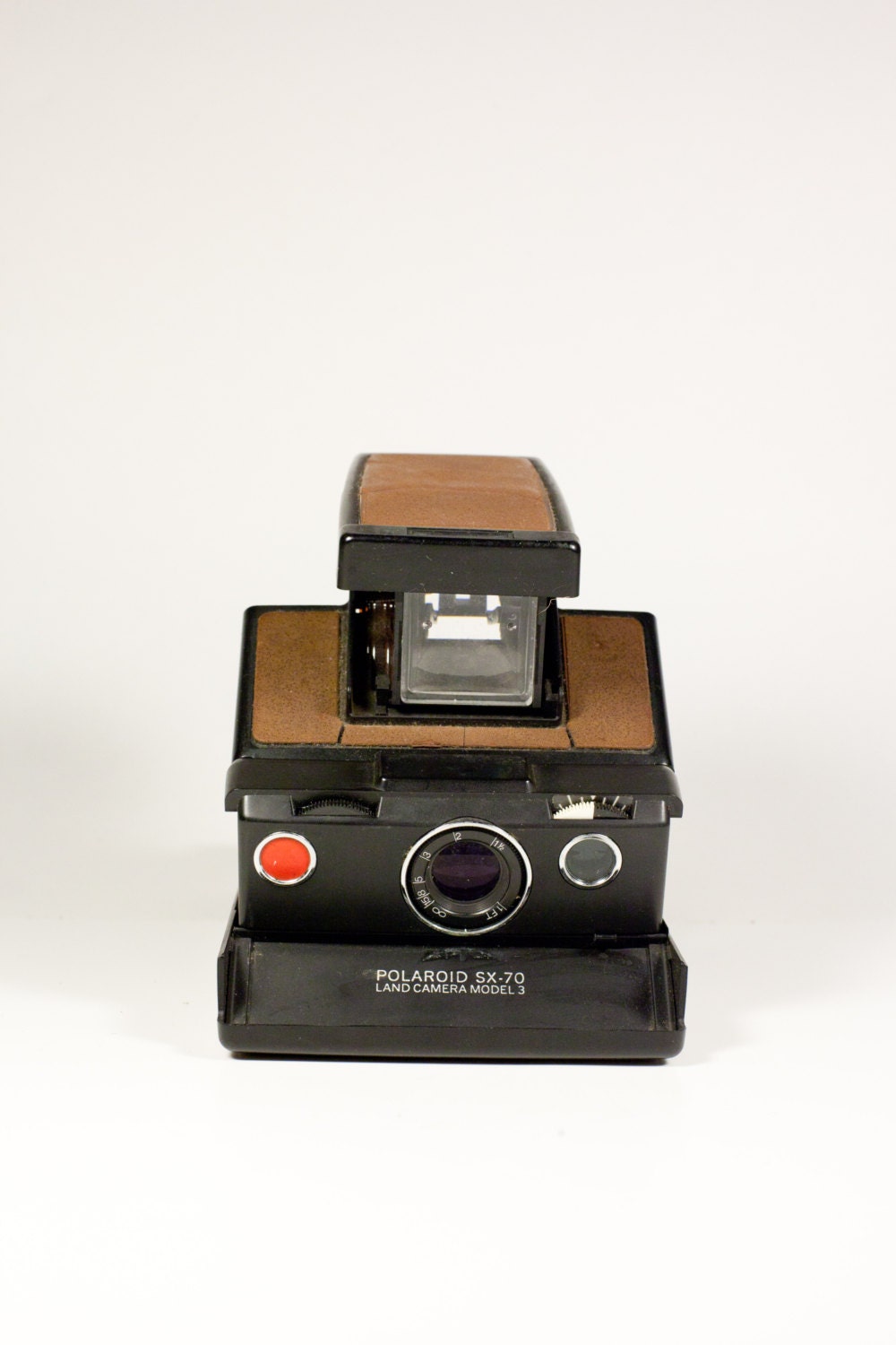 Polaroid SX-70 Model 3 Land Camera with Case and Extras