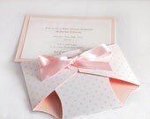 Diaper Baby Shower Invitation Announcement Baby Girl or Boy