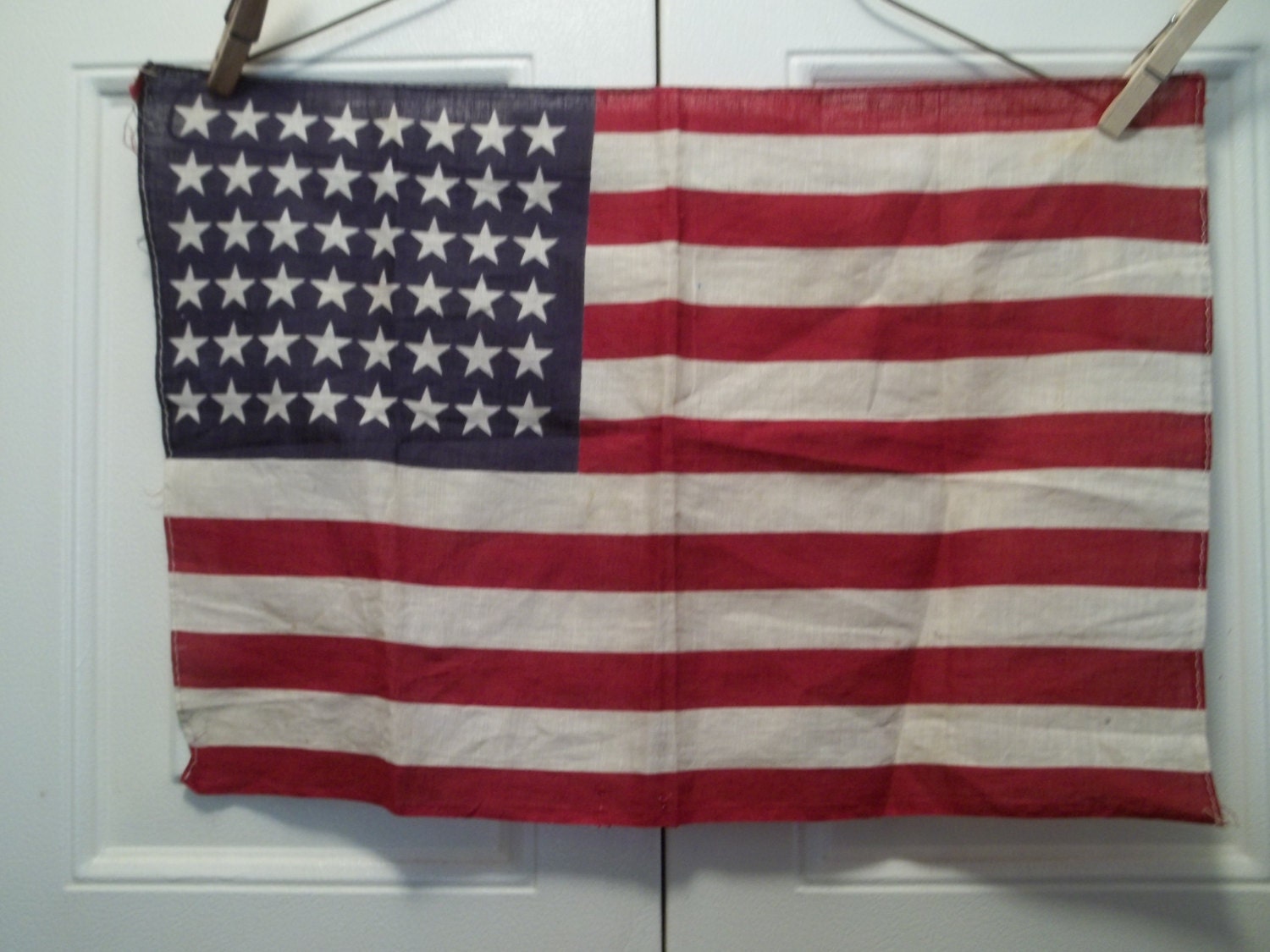 Vintage 48 Star American Flag
