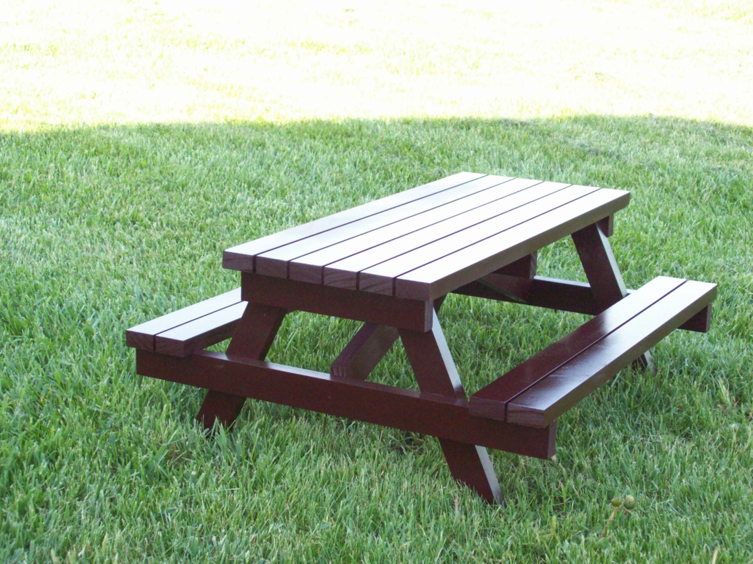 American Girl Furniture Picnic Table Built Strong