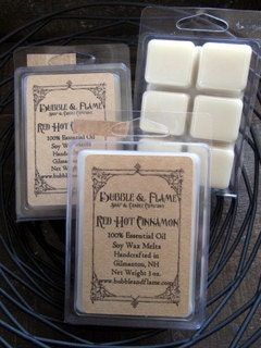 Red Hot Cinnamon Essential Oil Soy Wax Melt Tarts