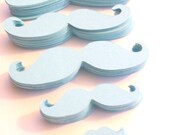 25 Mustaches. Moustaches. Party Props. Birthday Party Favors, Table Decoration. Confetti. Variety Pack - 3 inch -  2 inch - 1 inch