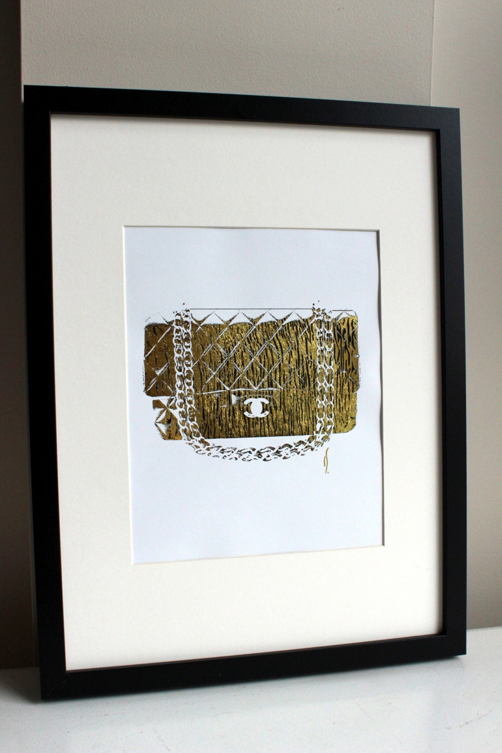 Chanel Purse 24K Gold OR Sterling Silver