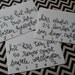Escort Card Calligraphy - Fancy Free