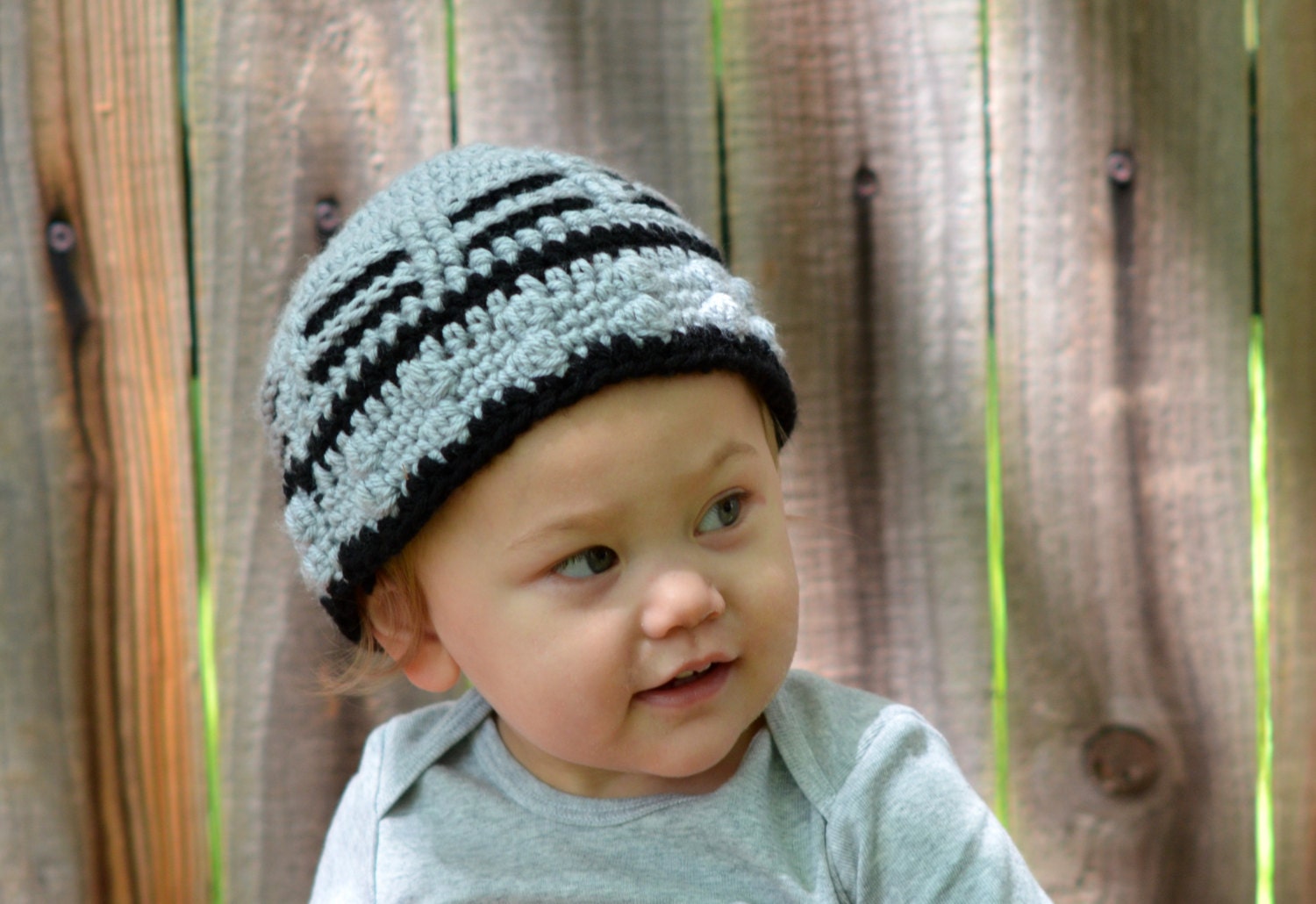 Crocheted Doctor Who Dalek Hat -- Newborn, Infant, Toddler -- Baby Clothing -- Sci-Fi Geek -- Handmade, Unisex, Washable