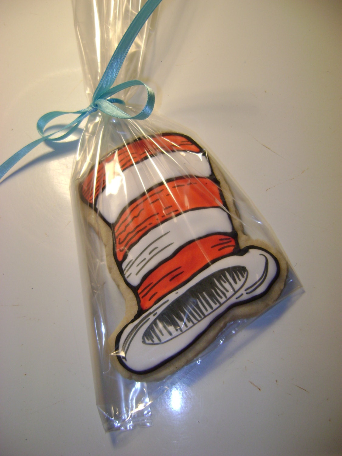 Cat in the Hat Sugar Cookies