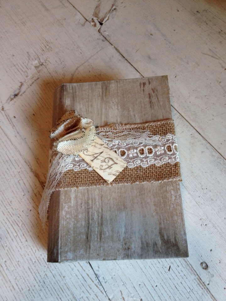 Wedding Ring Bearer Book- Ring Holder