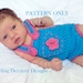 Instant Download PDF Baby Crochet Diaper Cover Overalls Pattern