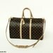Dollhouse Miniatures (L2) LV Travel Luggage bags 1/12 handmade Bag