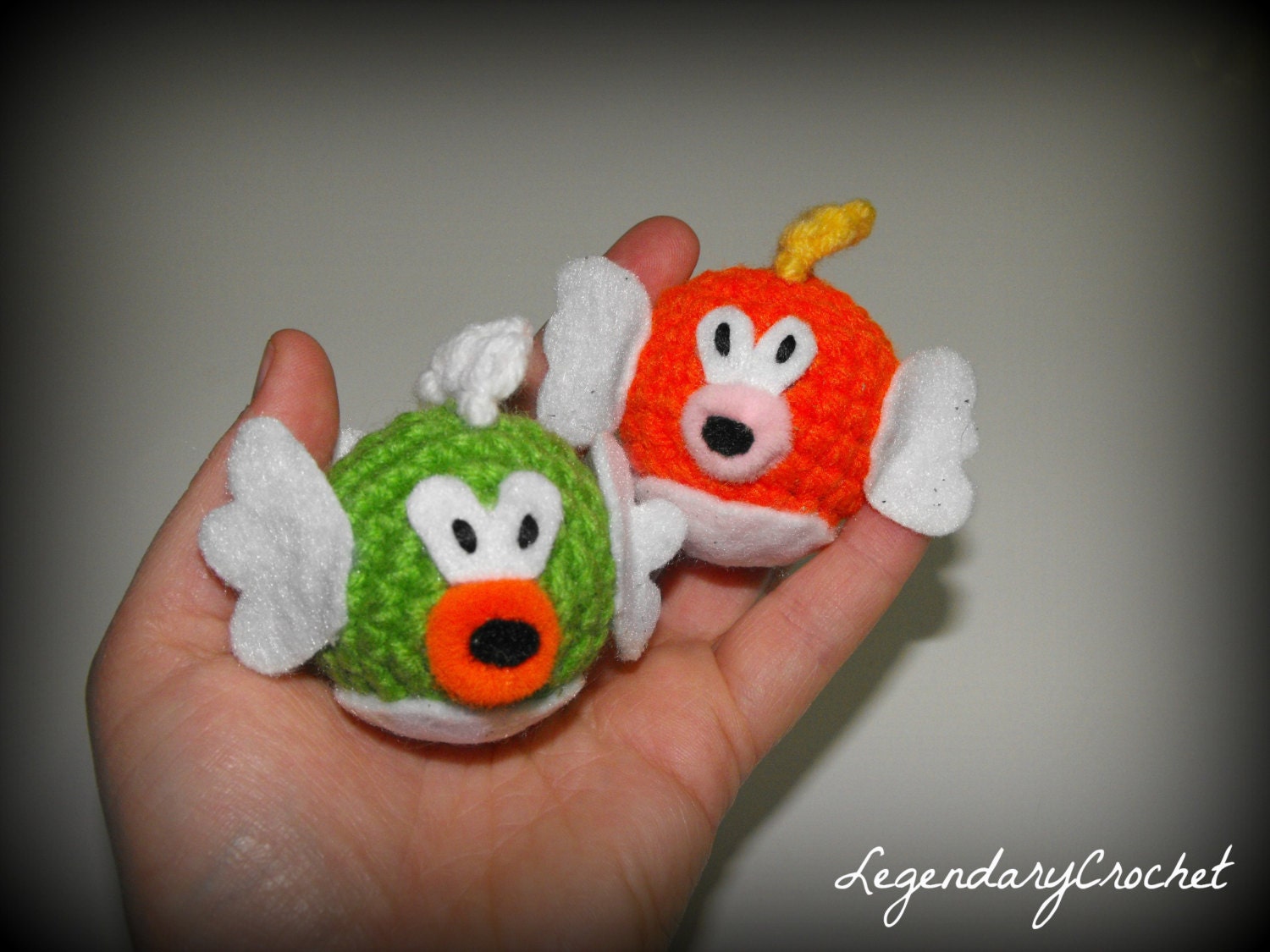 Cat Toys - Mario Cheep Cheep and Deep Cheep catnip toys