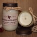 Coconut Lime Soy Wax Jar Candle 16 oz.