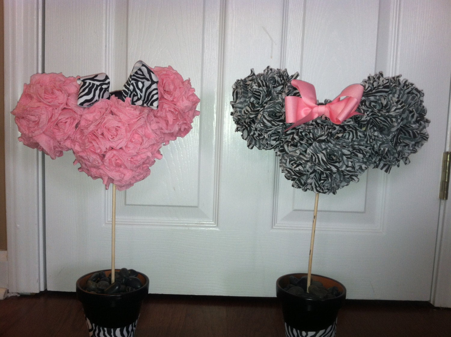 Minnie Mouse Topiary Centerpiece