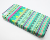 Turquoise Tribal Southwestern Print iPhone 4/4S and iPhone 5 Case