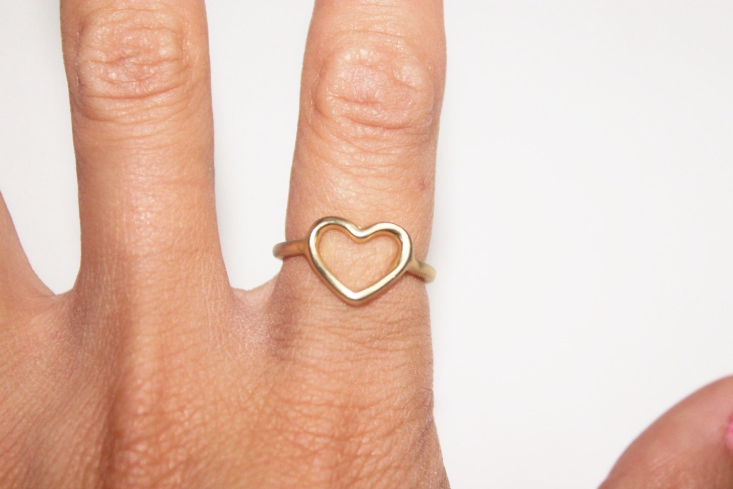 Gold Heart Ring