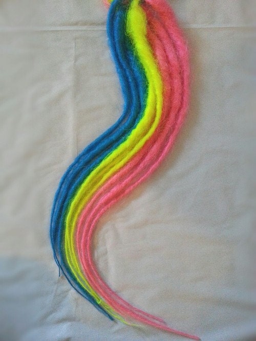 Custom dreads falls - Up to 4 colors - Swirls and Transitions