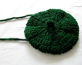 Dog Beret, pet beret, french beret - Hunter Green