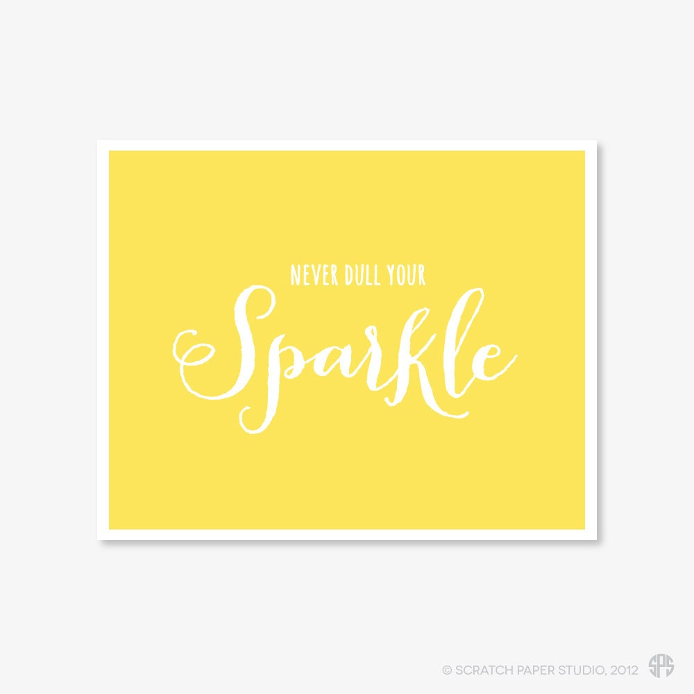 Sparkle Art Print