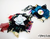 CUSTOM Cute Hair Piece - Kawaii YouR CHoiCE of image - Eco Pretty Lace kawaii hair clip - ReLove Plan.et