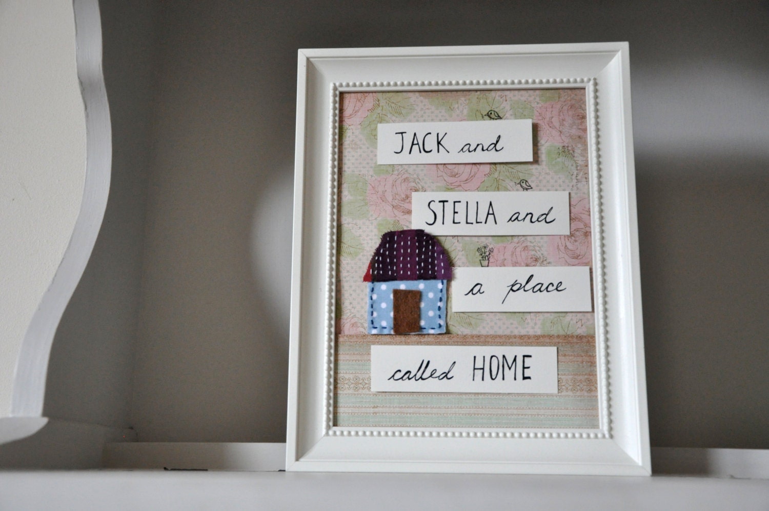 Personalised art - Wedding, Anniversary, New Home