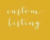 Cistom Listing for Abigail- Wedding Thank You Cards