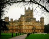 Downton Abbey Canvas Photograph. Highclere Castle. British. English. PBS. England. Photo Printed on Canvas. Various Sizes Available