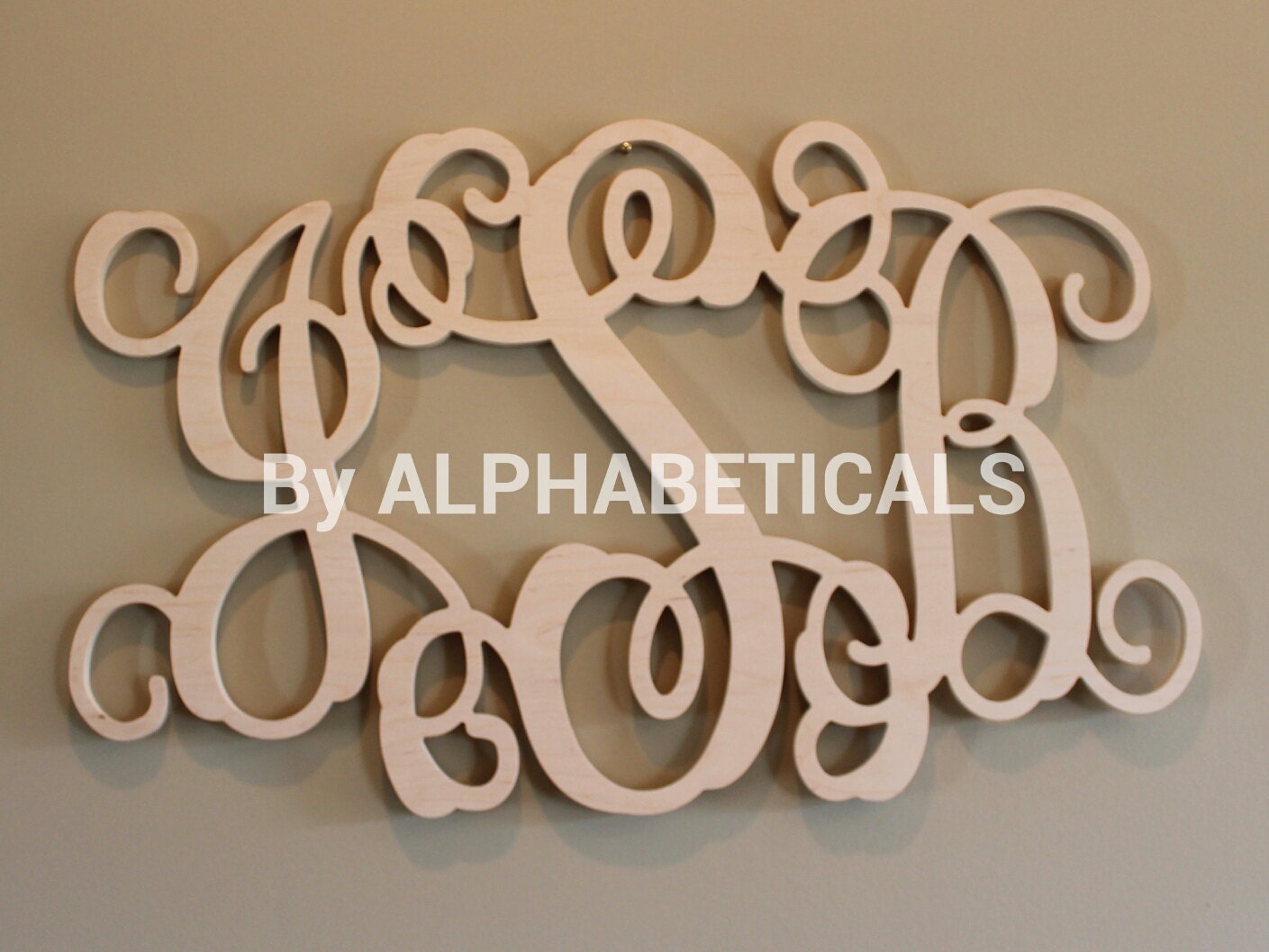 Baby Room Decor Hanging Letters