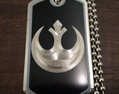 REBEL ALLIANCE Dogtag w/ Ball Chain