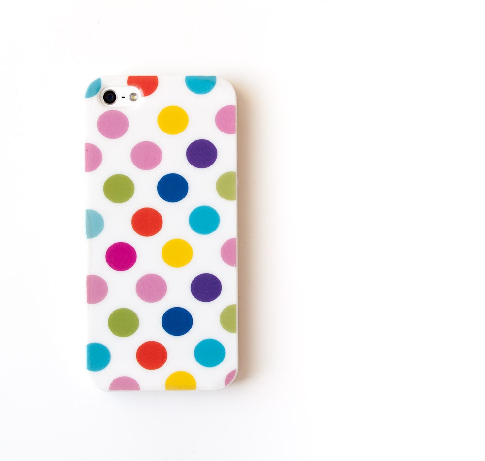 Playful Polka Dot iPhone 5 Case, colorful iPhone 5 cover
