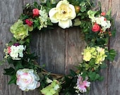 Spring Wreath Willow Silk Floral