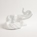 White Faux Taxidermy - Faux Taxidermy - The Tolsby - White Resin Elephant Head- Resin White Faux Taxidermy- Chic & Trendy