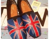 Union Jack Custom Toms Shoes
