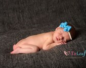 minni chiffon rossette bow